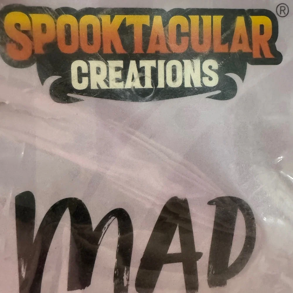 Spooktacular Creations Mad Hatter Girl Halloween Costume Size L 10-12 Dress B2
